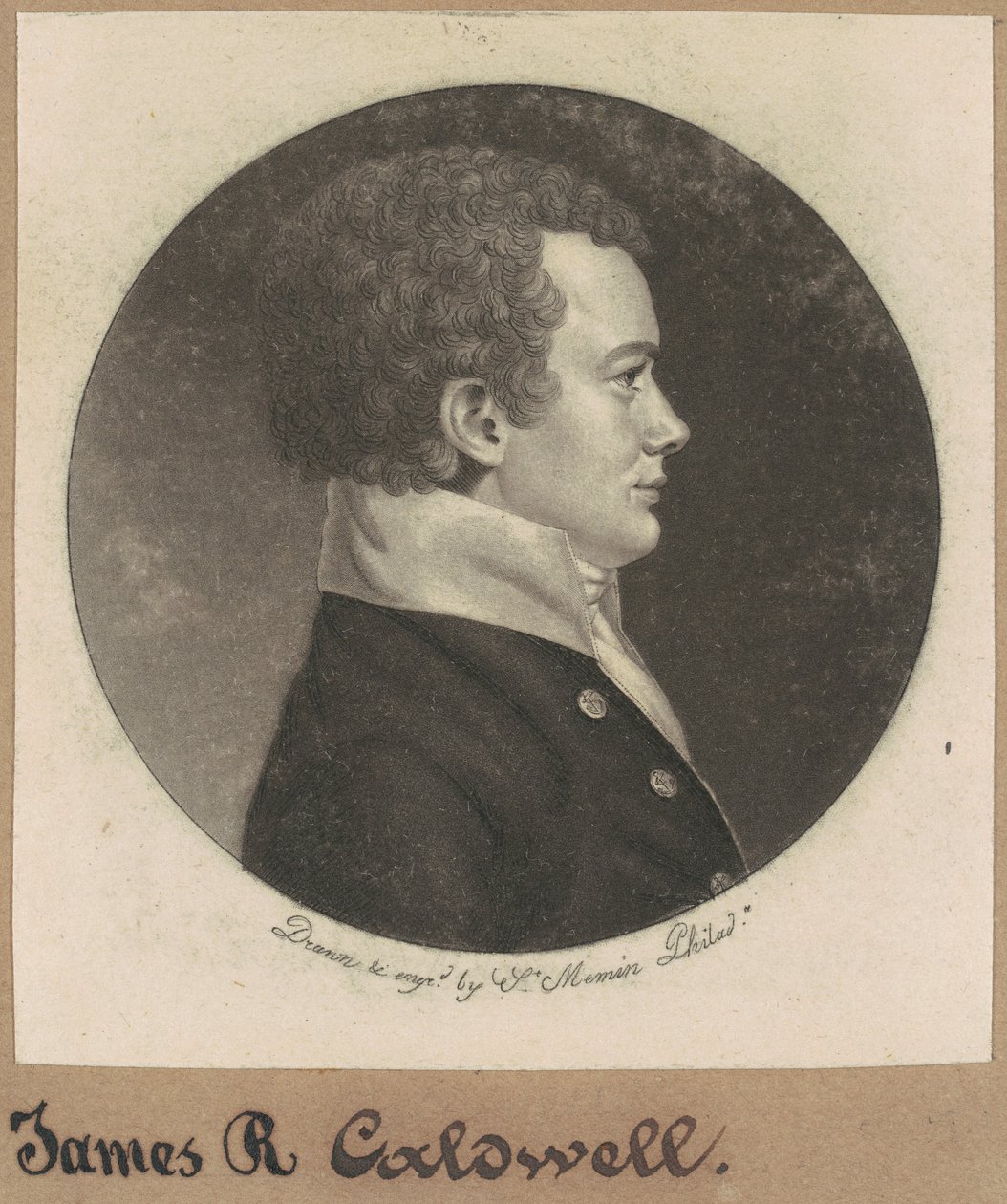James R. Caldwell 作者 Charles BJ Fevret de Saint Memin
