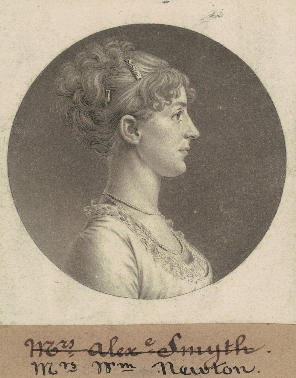 Jane Barr Stuart Newton 作者 Charles BJ Fevret de Saint Memin