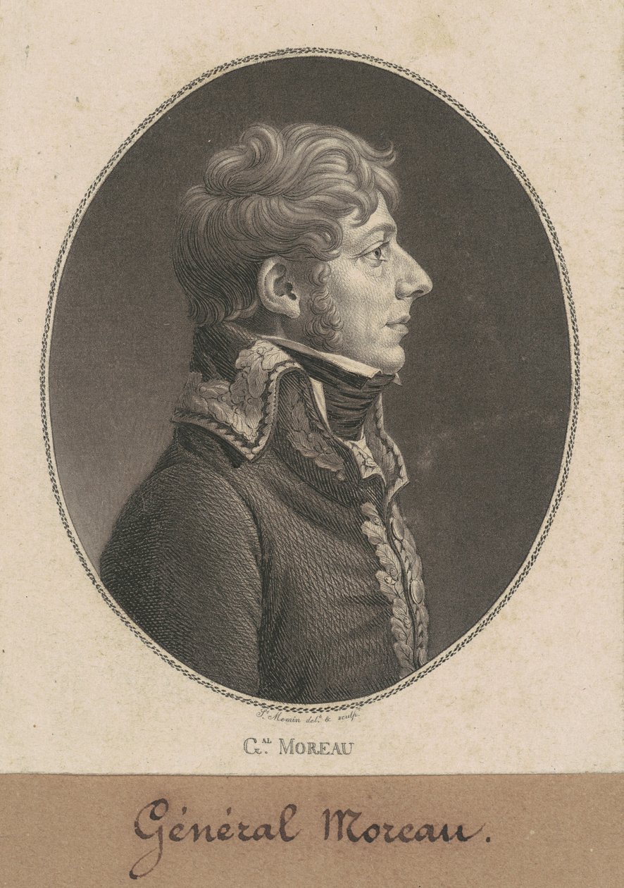 Jean-Victor Moreau 作者 Charles BJ Fevret de Saint Memin
