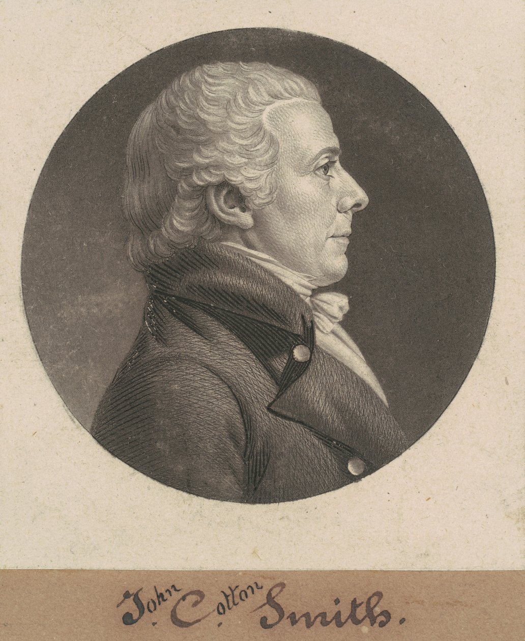 约翰-科顿-史密斯 作者 Charles BJ Fevret de Saint Memin
