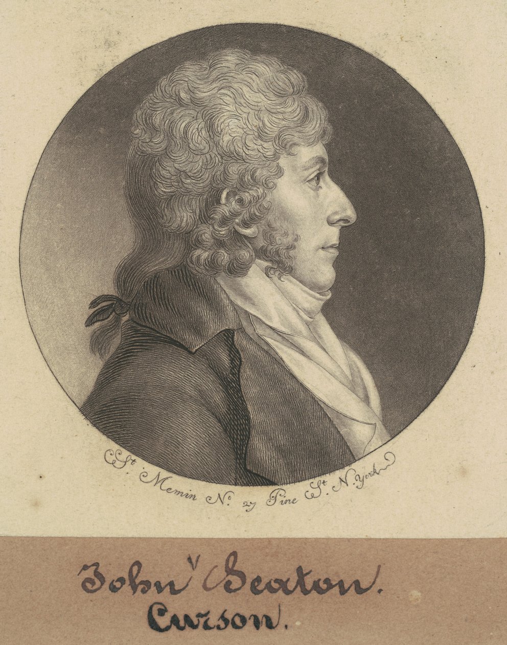 约翰-科尔松-塞顿 作者 Charles BJ Fevret de Saint Memin
