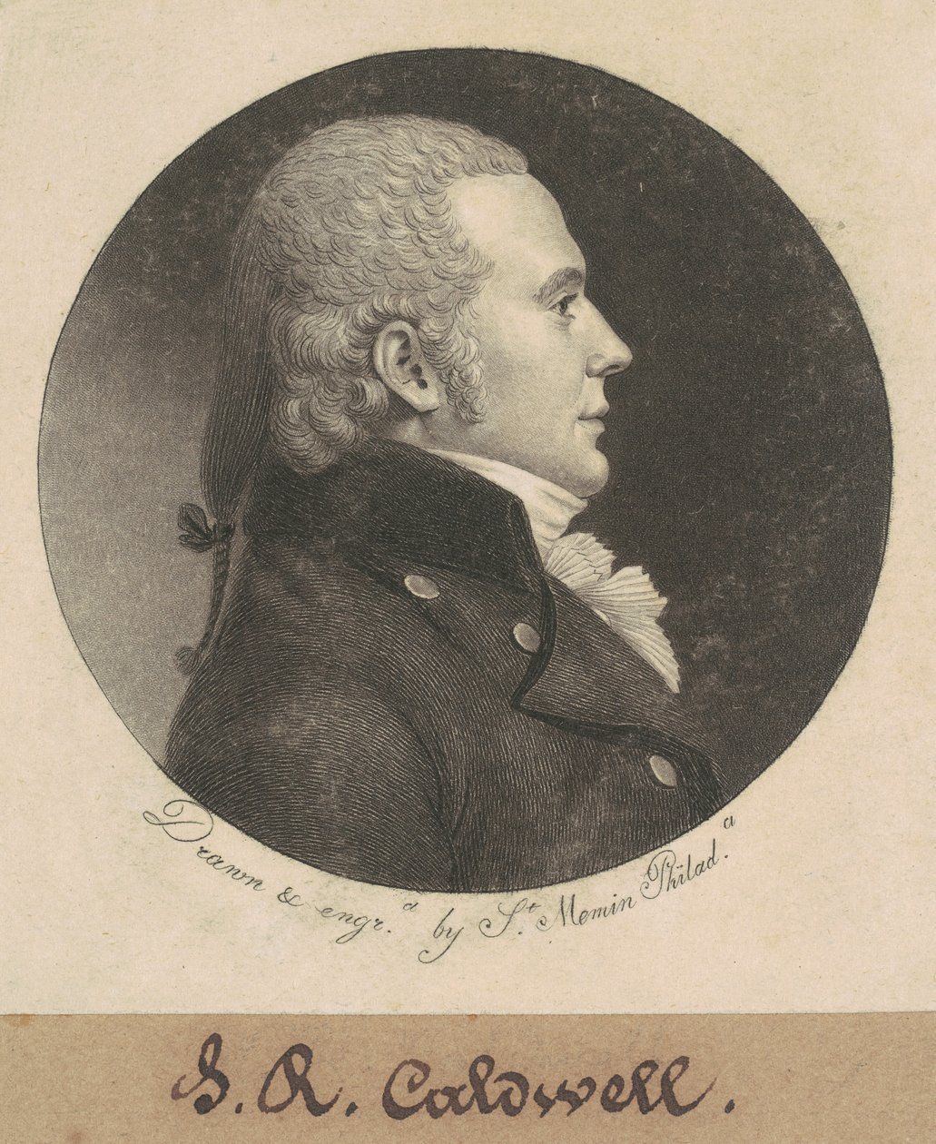 John Edwards Caldwell 作者 Charles BJ Fevret de Saint Memin