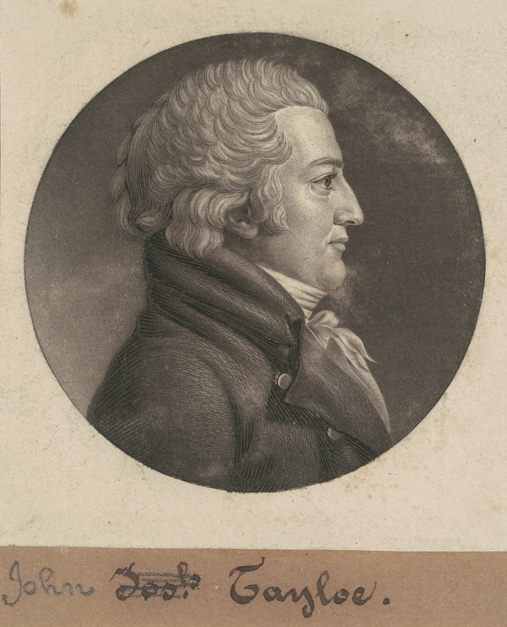 John Tayloe III 作者 Charles BJ Fevret de Saint Memin
