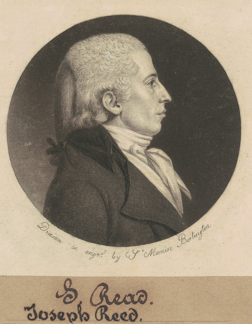 Joseph Reed, Jr. 作者 Charles BJ Fevret de Saint Memin