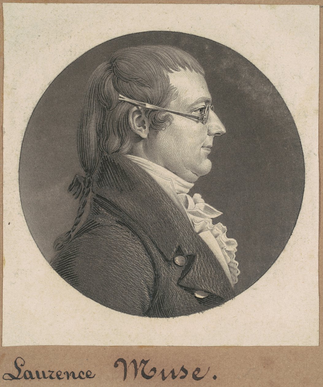 劳伦斯-缪斯 作者 Charles BJ Fevret de Saint Memin