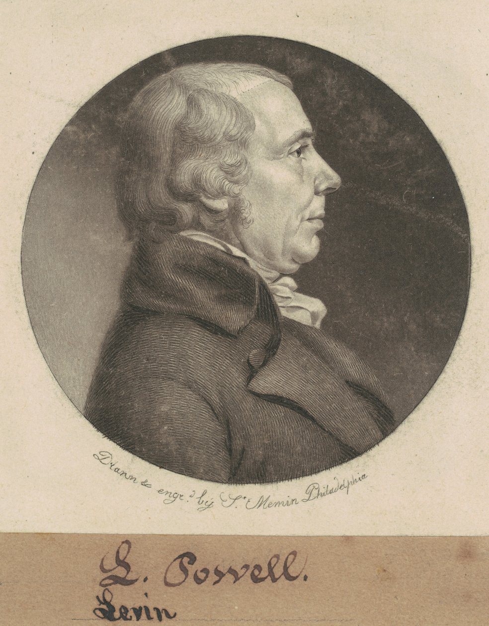 生活中的鲍威尔 作者 Charles BJ Fevret de Saint Memin