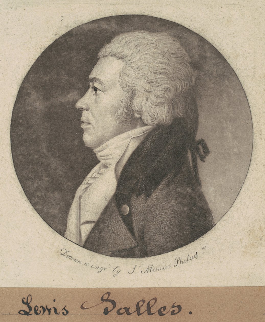 刘易斯-萨雷斯 作者 Charles BJ Fevret de Saint Memin