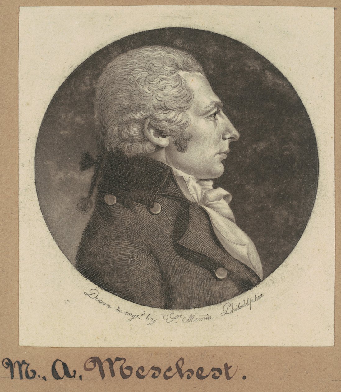 M.A. Meschert 作者 Charles BJ Fevret de Saint Memin