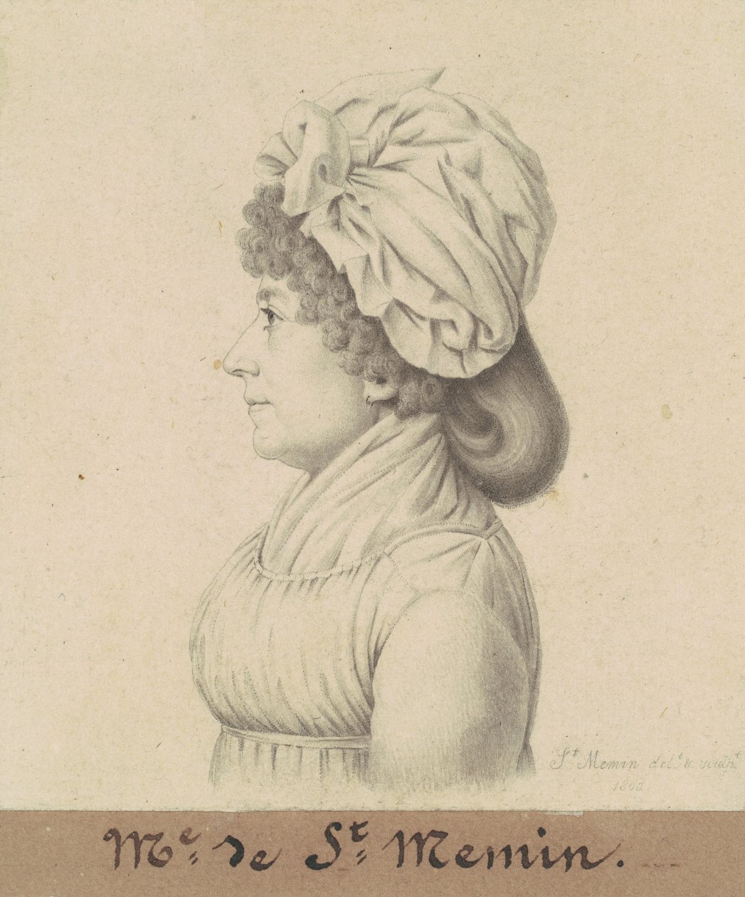 Marie-Victoire Févret de Saint-Mémin 作者 Charles BJ Fevret de Saint Memin