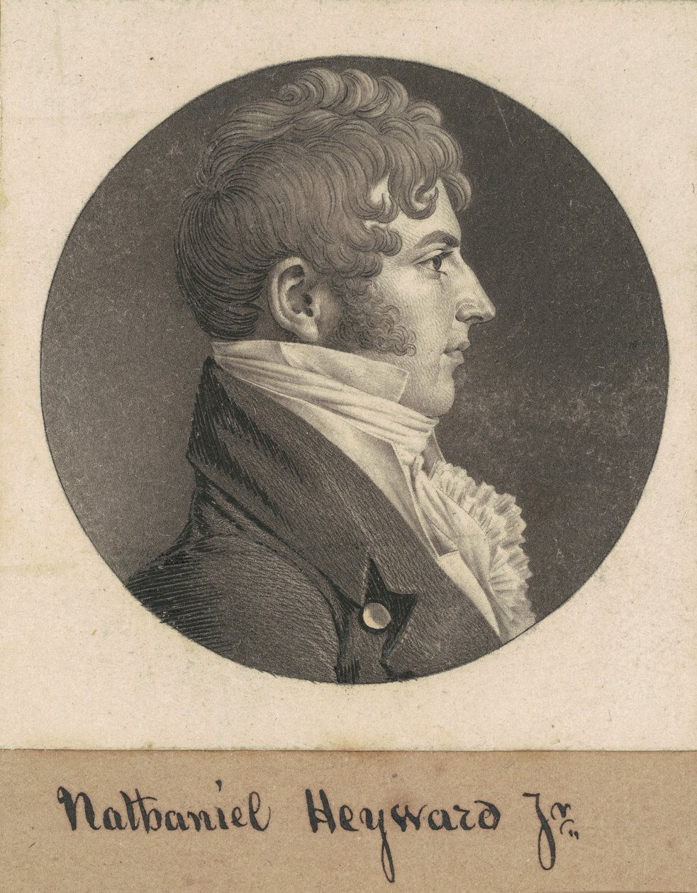 Nathaniel Heyward, Jr. 作者 Charles BJ Fevret de Saint Memin