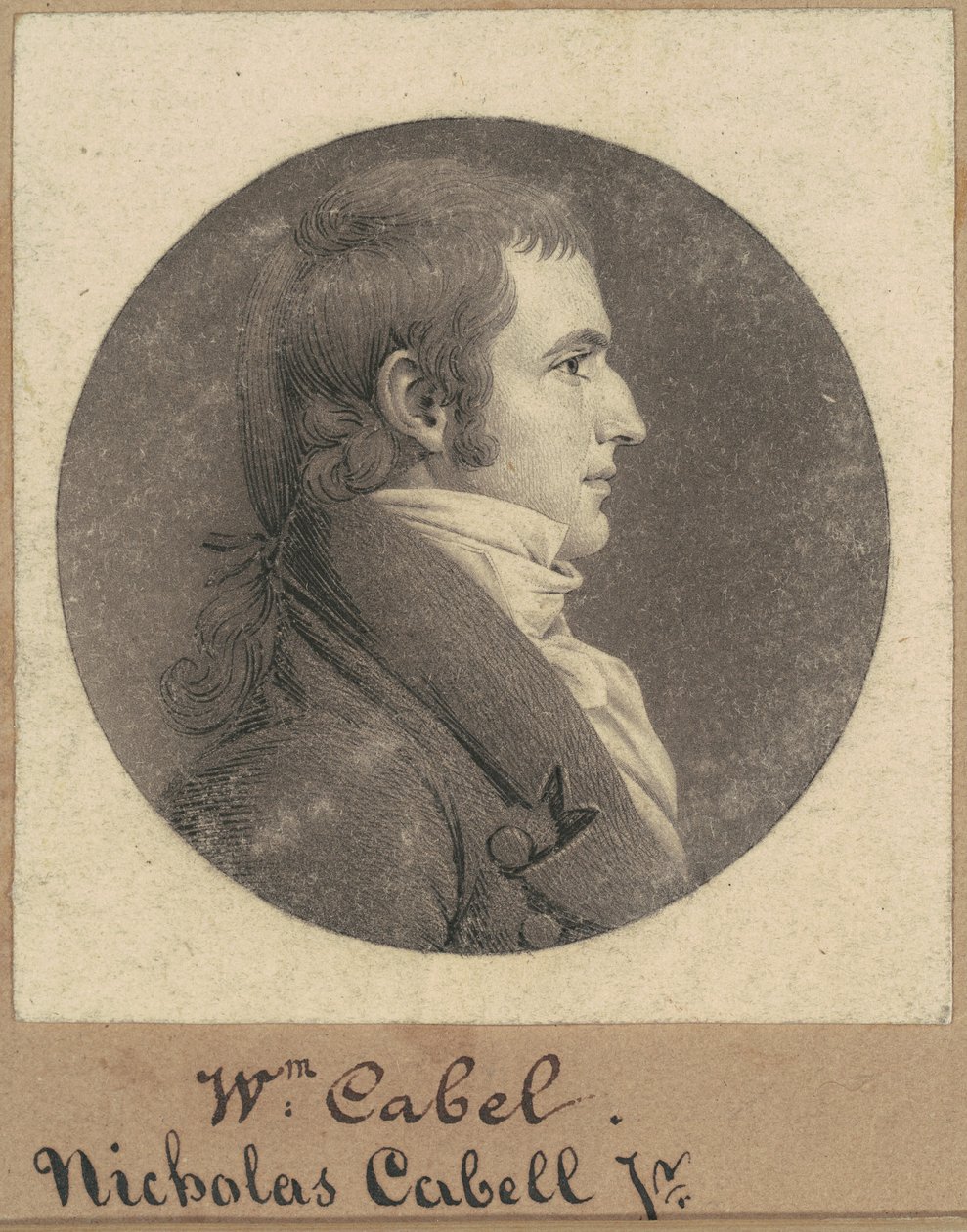 小尼古拉斯-卡贝尔 作者 Charles BJ Fevret de Saint Memin