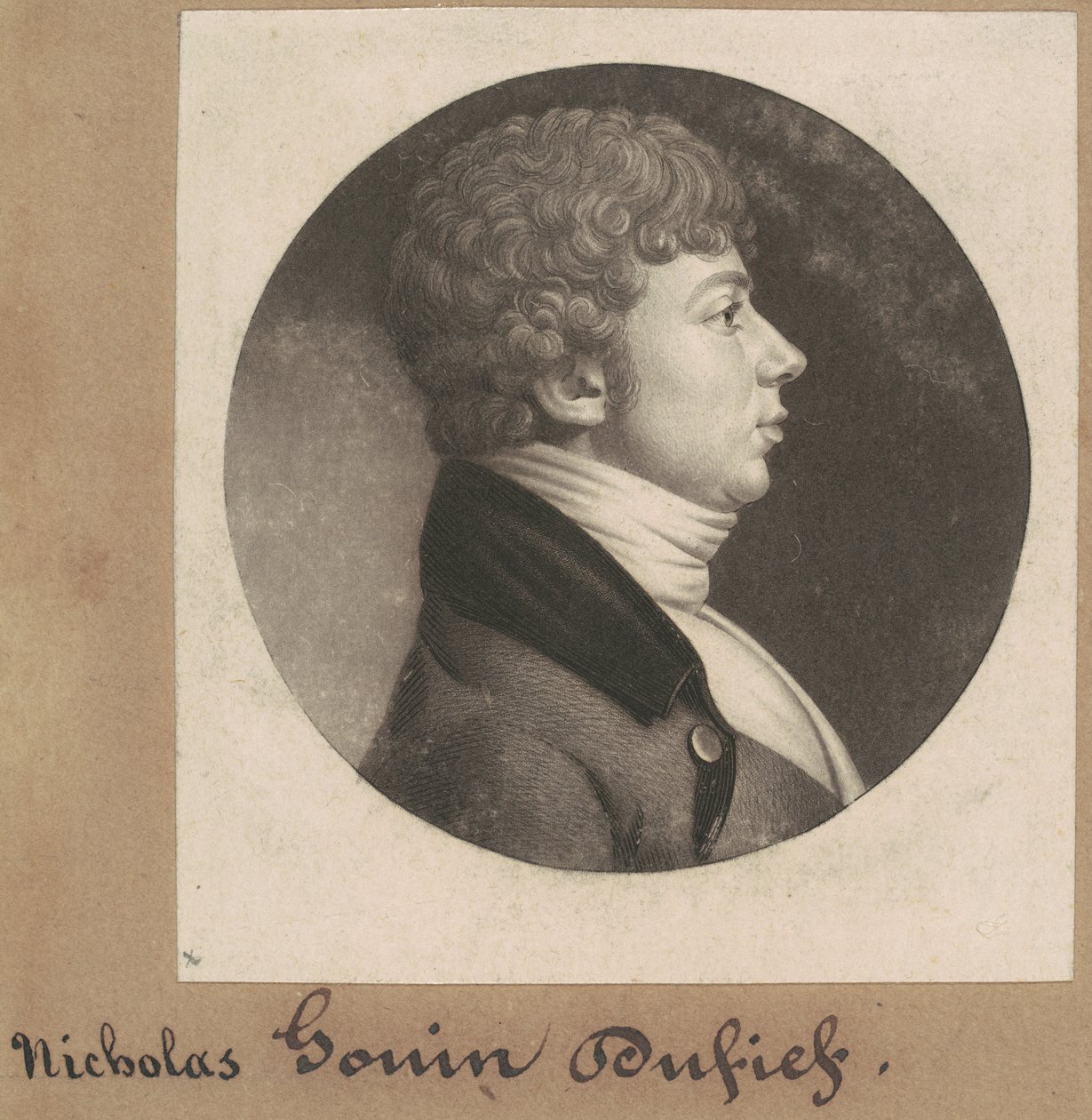 Nicholas Gouin Dufief 作者 Charles BJ Fevret de Saint Memin