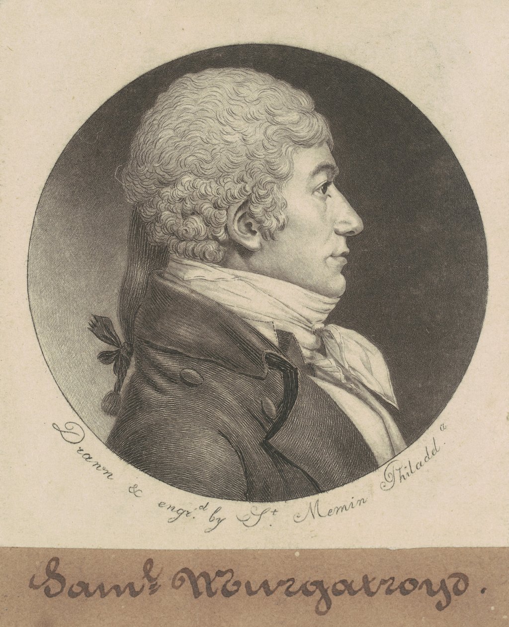 塞缪尔-穆尔加特罗伊德 作者 Charles BJ Fevret de Saint Memin