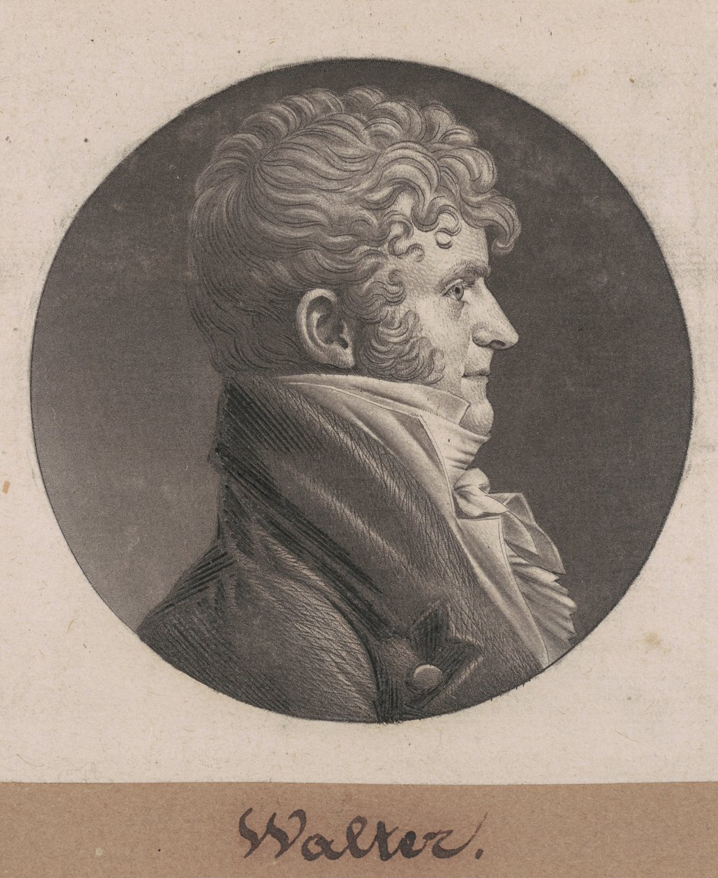 塞缪尔-普维恩斯-沃克 作者 Charles BJ Fevret de Saint Memin