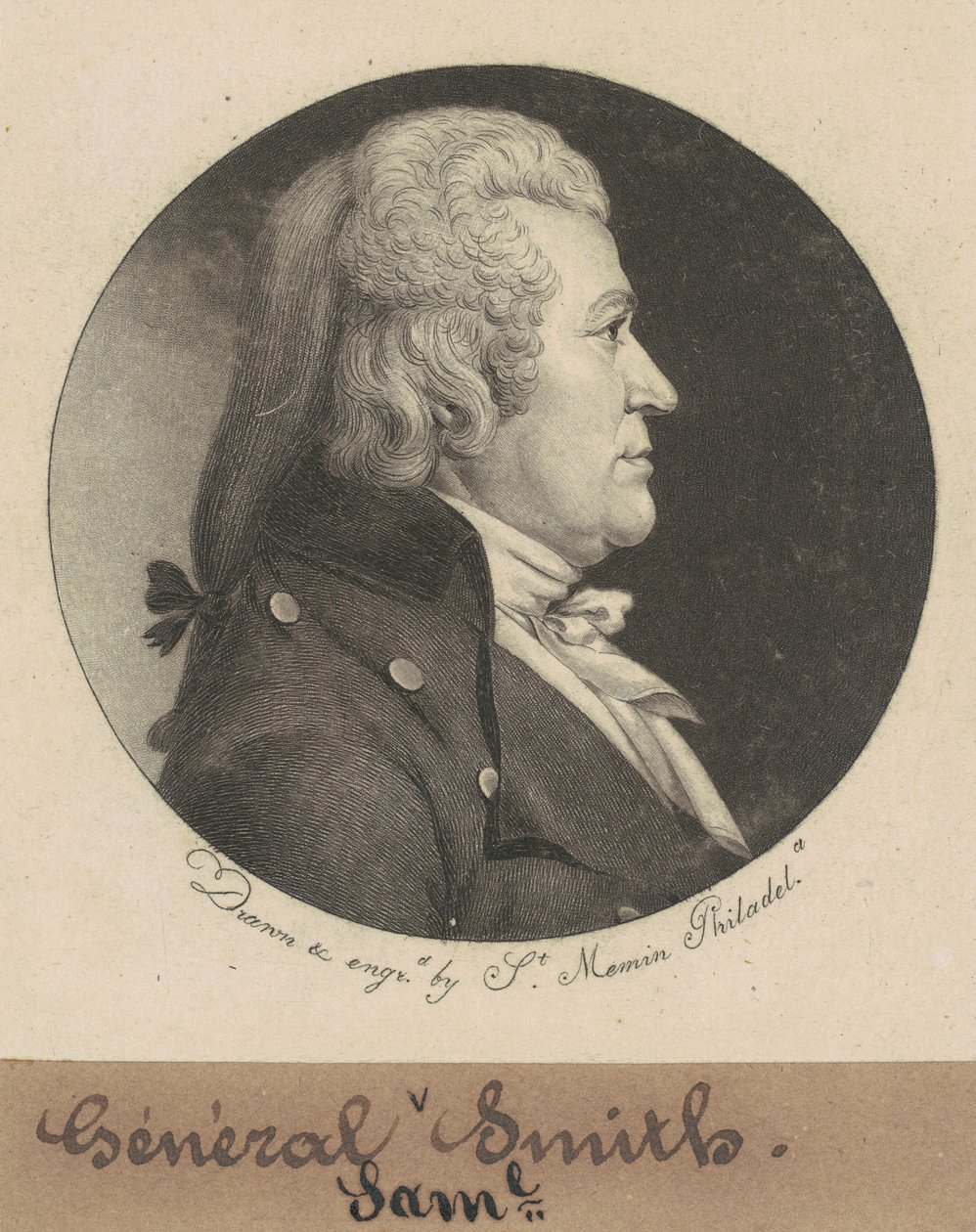 塞缪尔-史密斯 作者 Charles BJ Fevret de Saint Memin