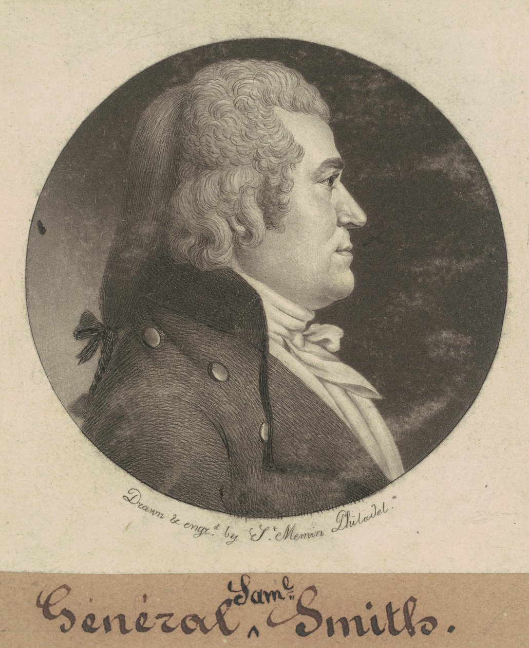 塞缪尔-史密斯 作者 Charles BJ Fevret de Saint Memin