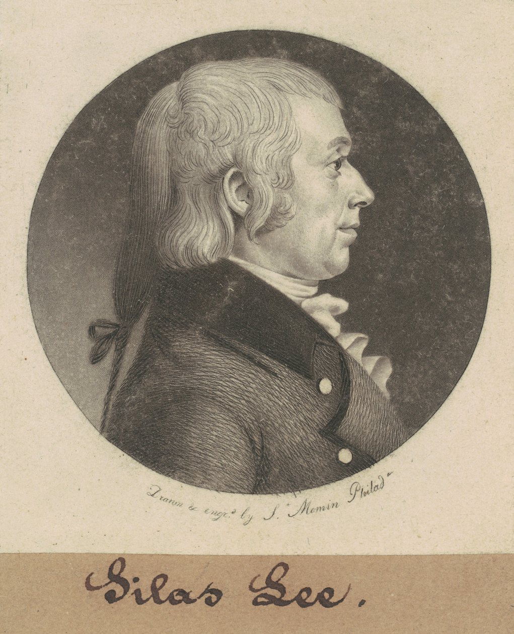 西拉斯-李 作者 Charles BJ Fevret de Saint Memin
