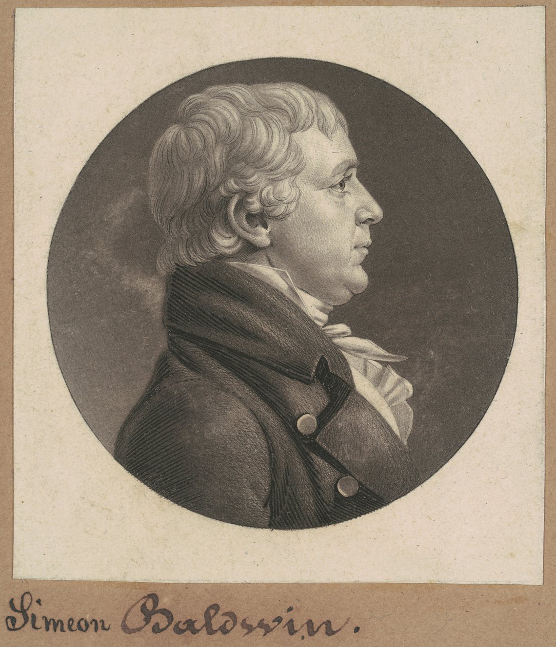 Simeon Baldwin 作者 Charles BJ Fevret de Saint Memin