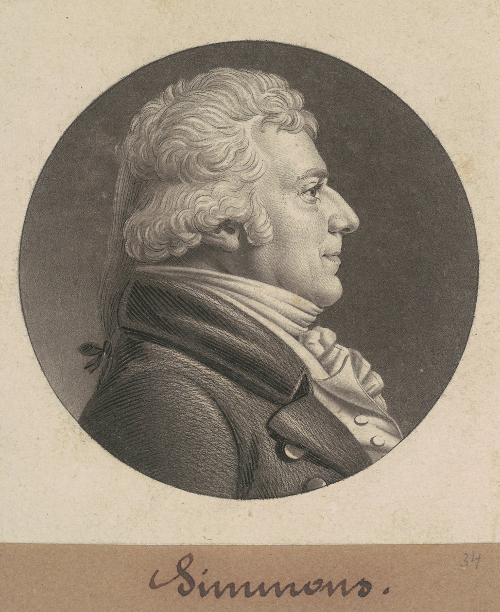 西蒙斯 作者 Charles BJ Fevret de Saint Memin