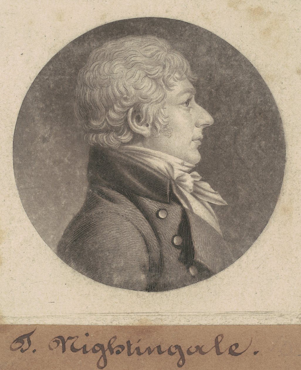 T.南丁格尔 作者 Charles BJ Fevret de Saint Memin