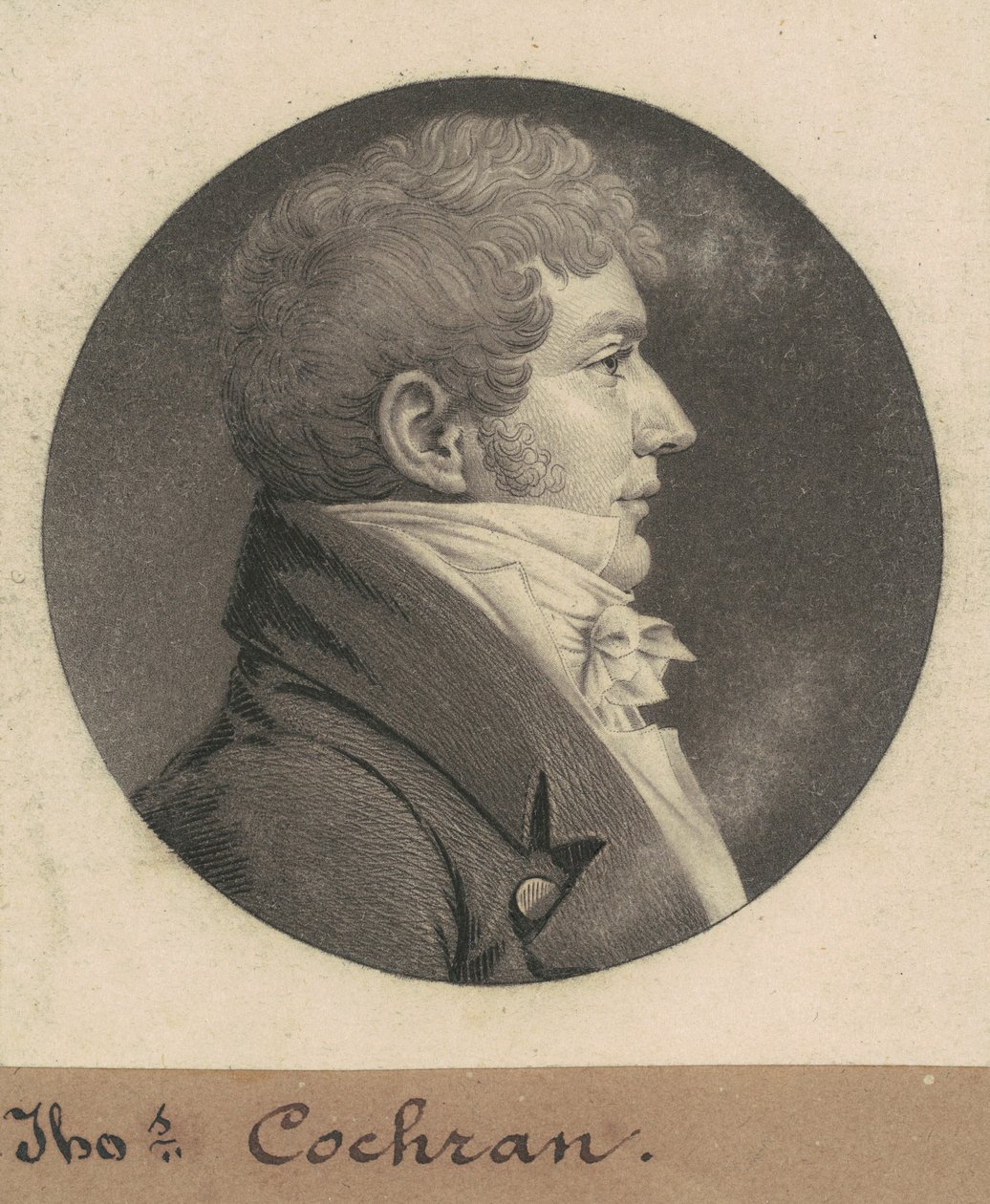 托马斯-科克伦 作者 Charles BJ Fevret de Saint Memin