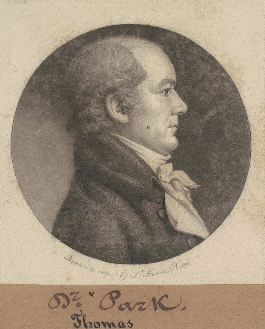 托马斯-帕克 作者 Charles BJ Fevret de Saint Memin