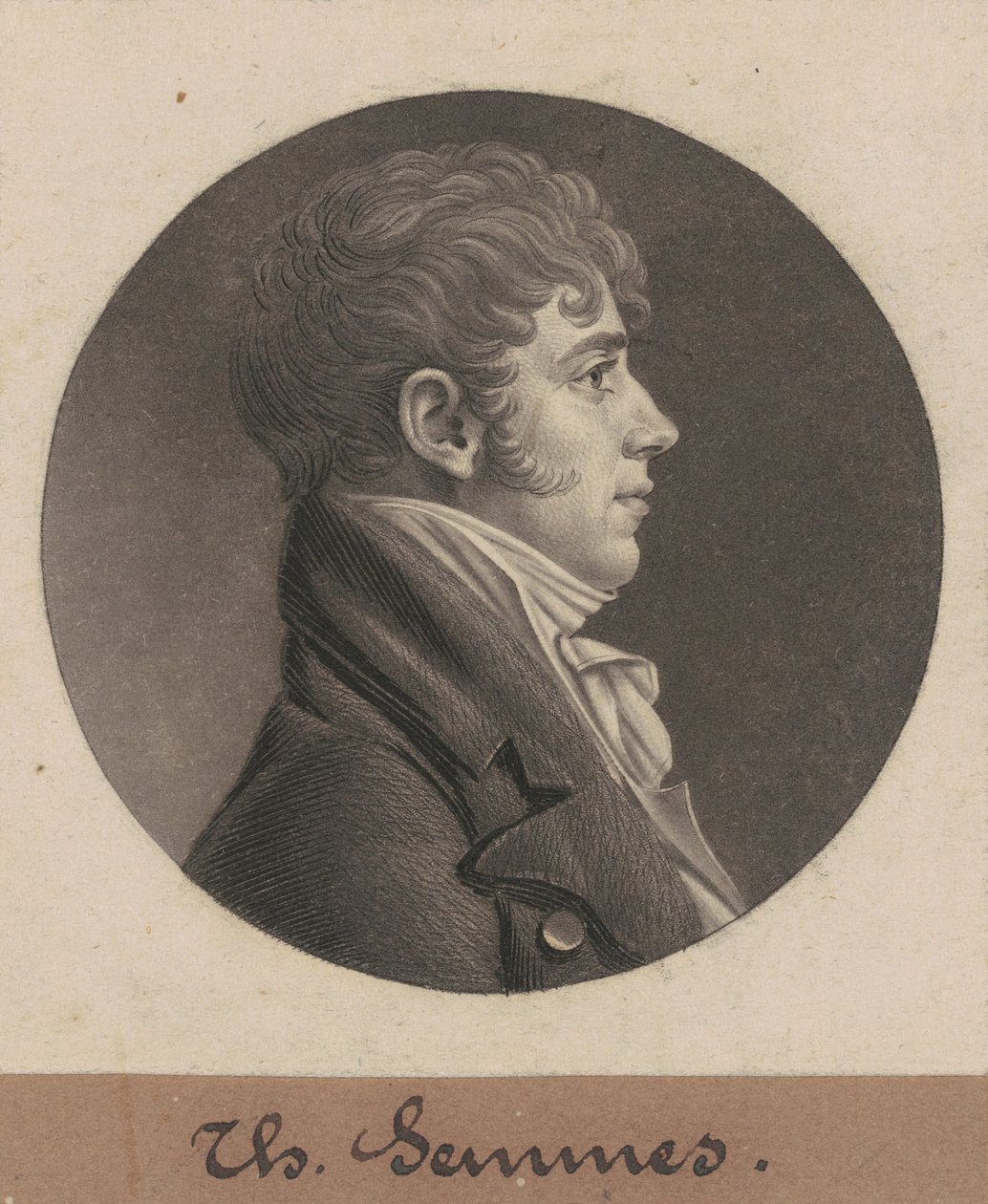 托马斯-塞姆斯 作者 Charles BJ Fevret de Saint Memin