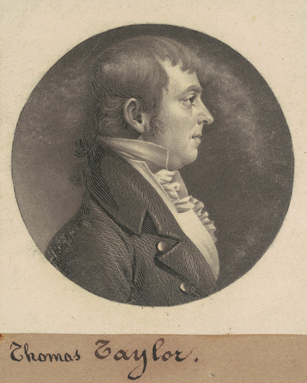 托马斯-泰勒 作者 Charles BJ Fevret de Saint Memin