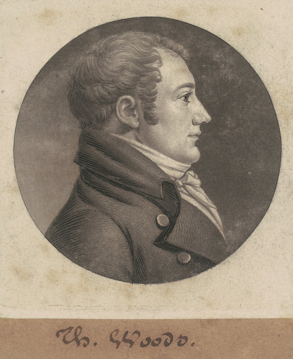 托马斯-伍兹 作者 Charles BJ Fevret de Saint Memin