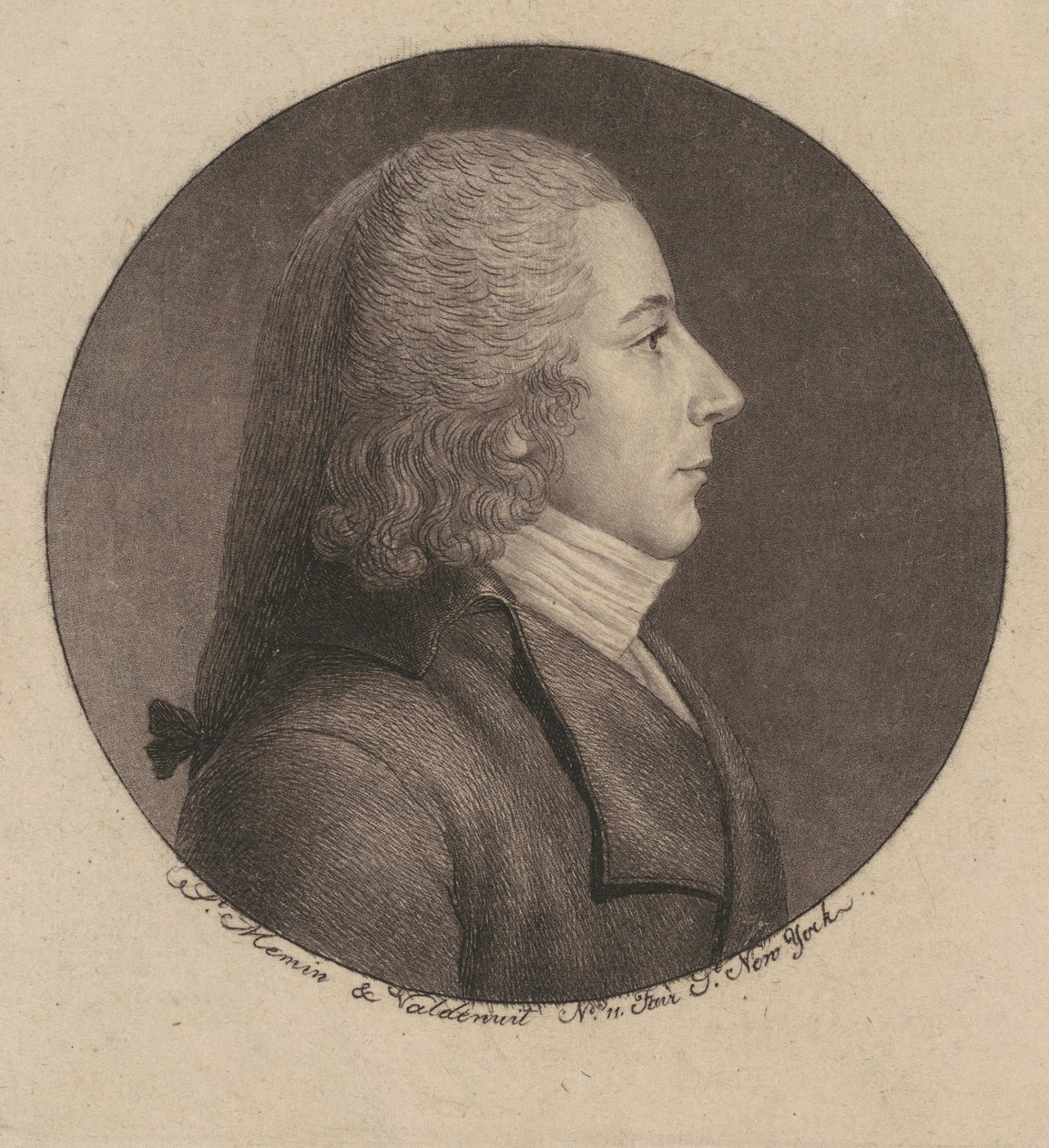 不明身份的人 作者 Charles BJ Fevret de Saint Memin