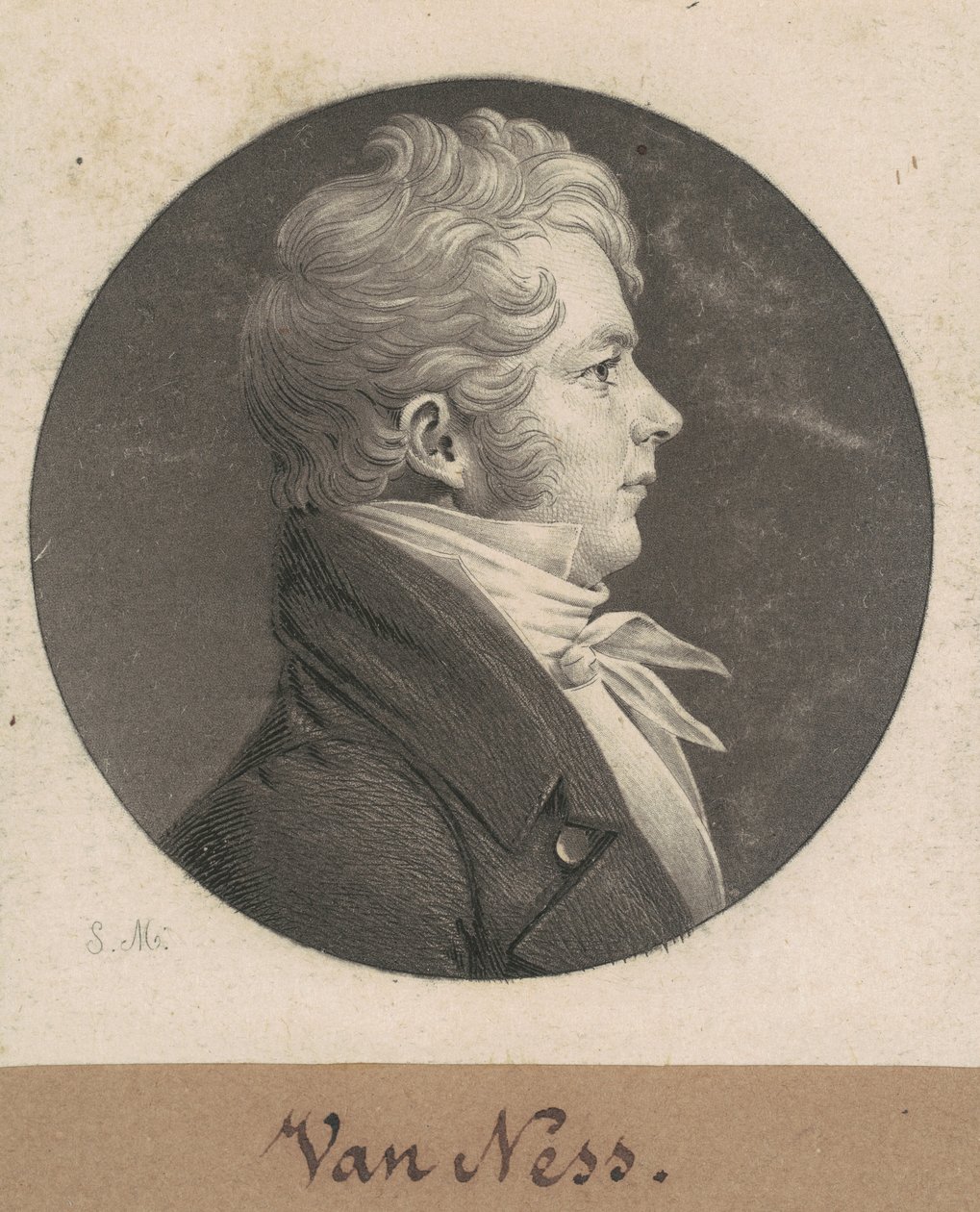 来自内斯 作者 Charles BJ Fevret de Saint Memin