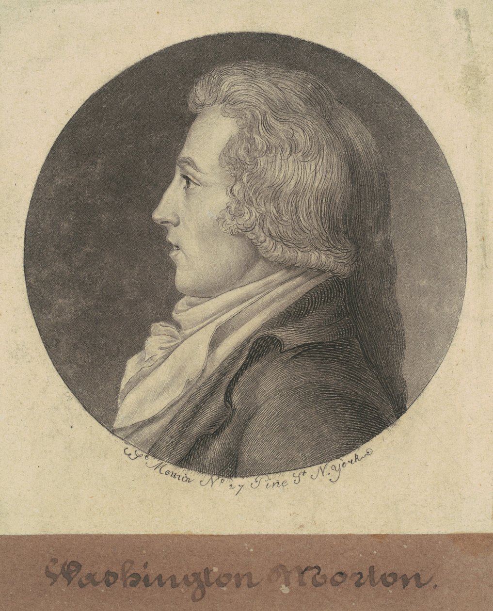 华盛顿-莫顿 作者 Charles BJ Fevret de Saint Memin