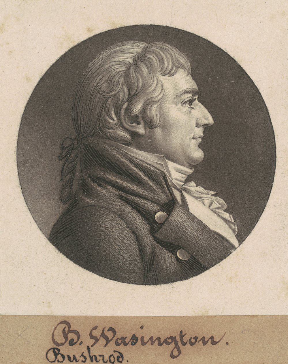 威廉-奥古斯丁-华盛顿三世 作者 Charles BJ Fevret de Saint Memin
