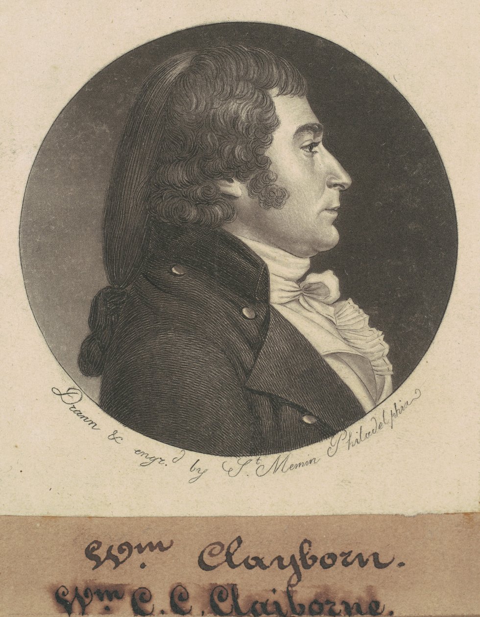 威廉-查尔斯-科尔-克莱伯恩 作者 Charles BJ Fevret de Saint Memin