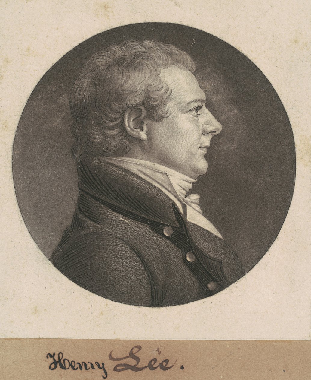 威廉-李 作者 Charles BJ Fevret de Saint Memin