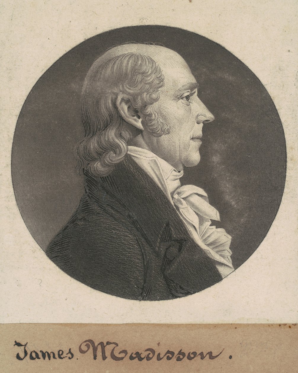 威廉-麦迪逊 作者 Charles BJ Fevret de Saint Memin