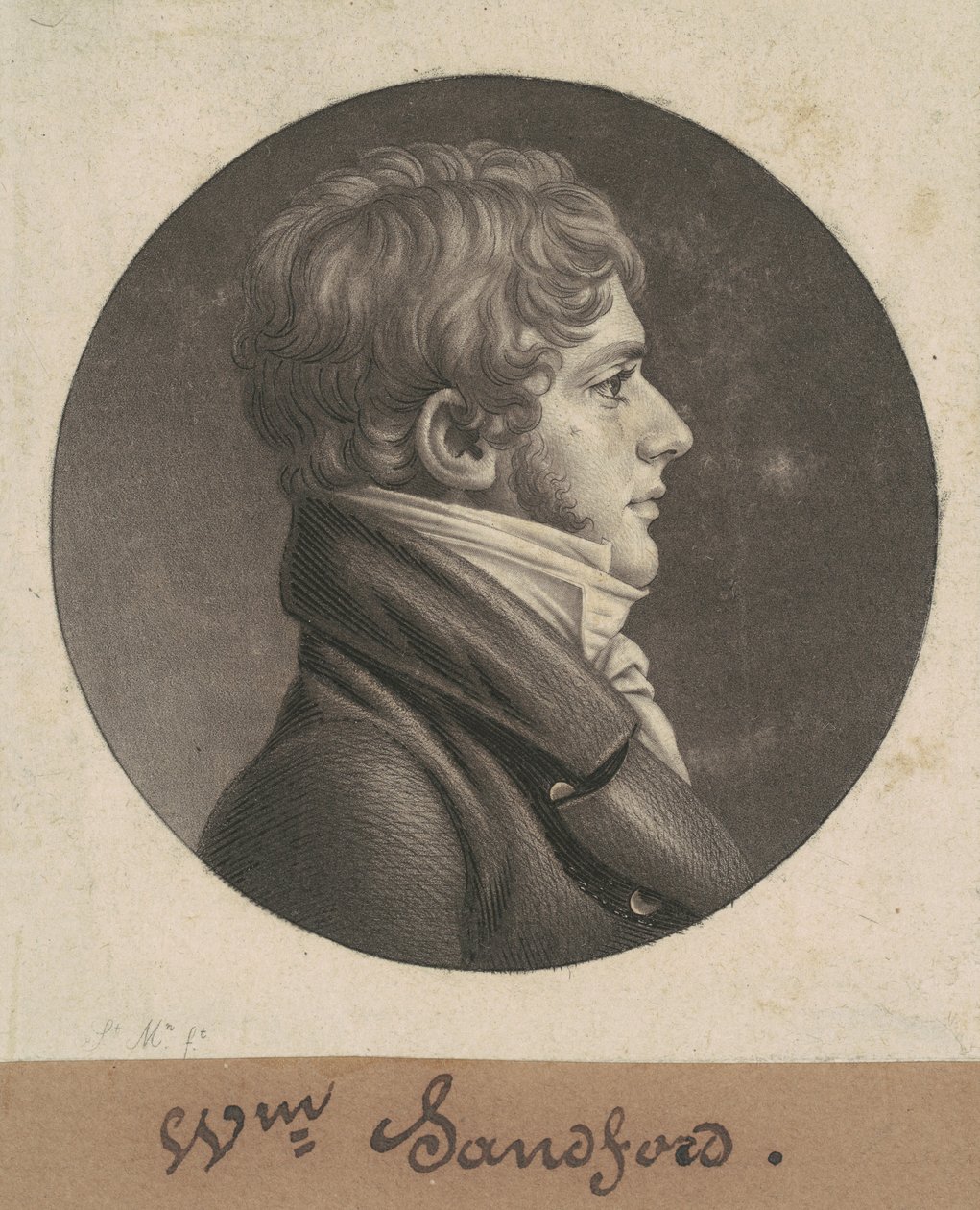 威廉-桑福德 作者 Charles BJ Fevret de Saint Memin