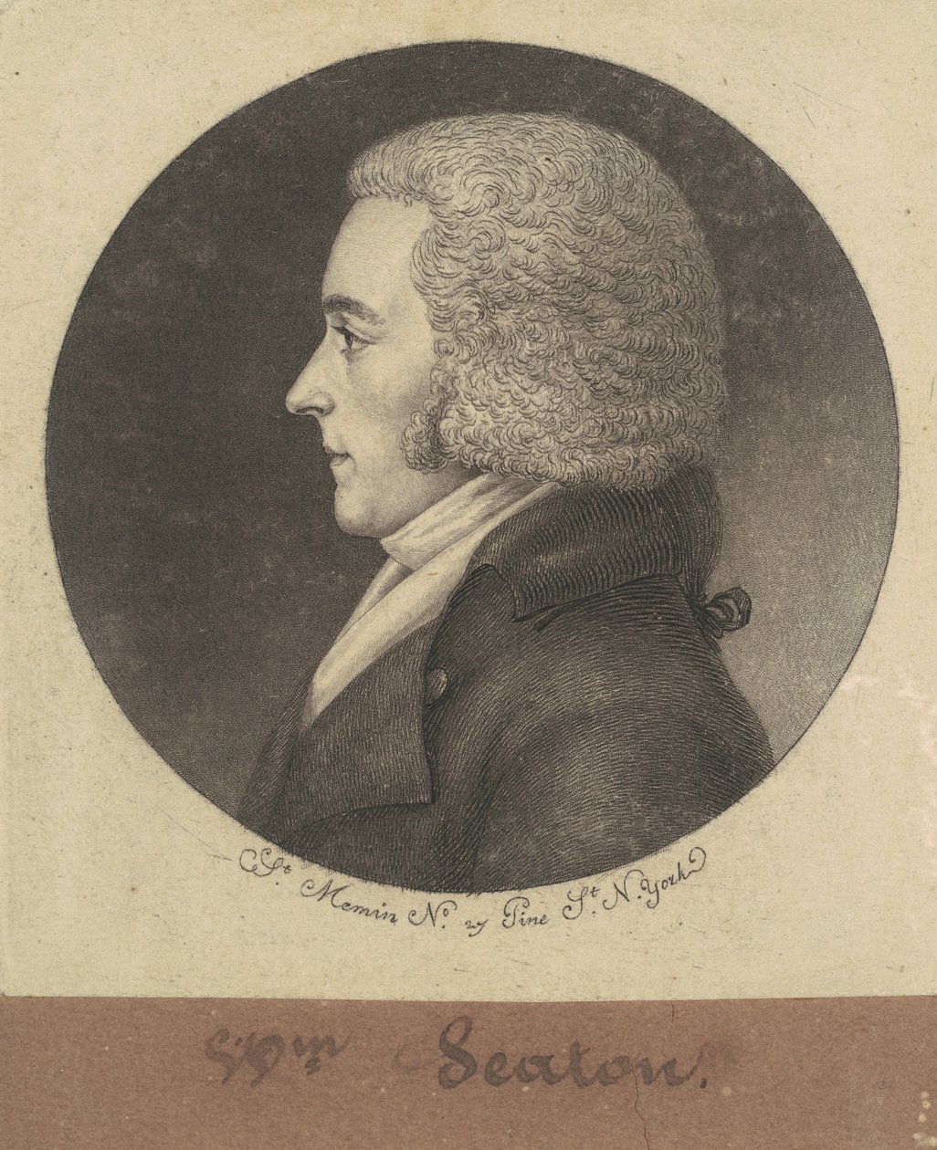 William Seton 作者 Charles BJ Fevret de Saint Memin