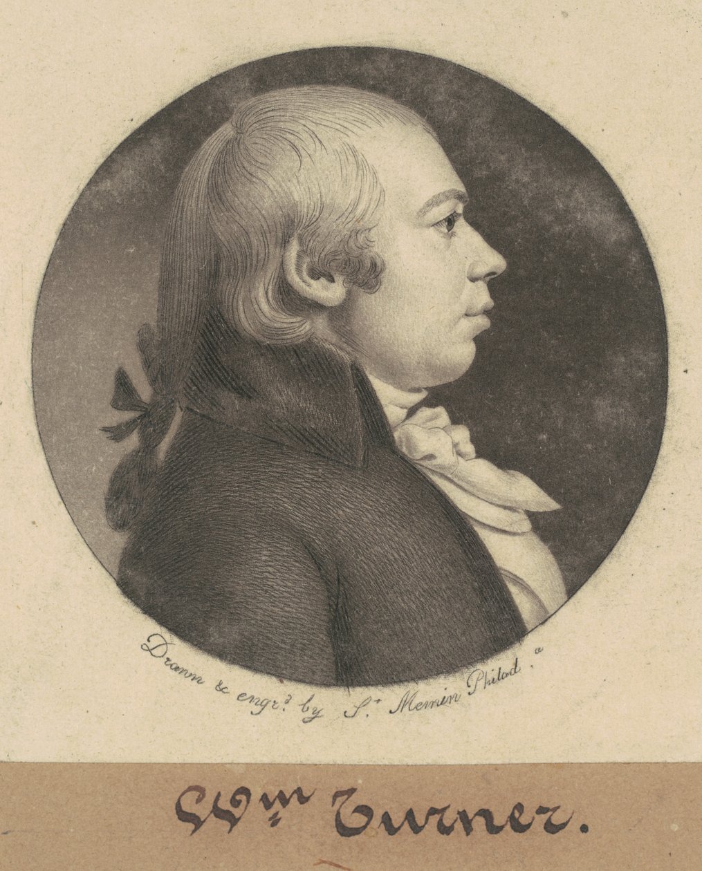 威廉-透纳 作者 Charles BJ Fevret de Saint Memin