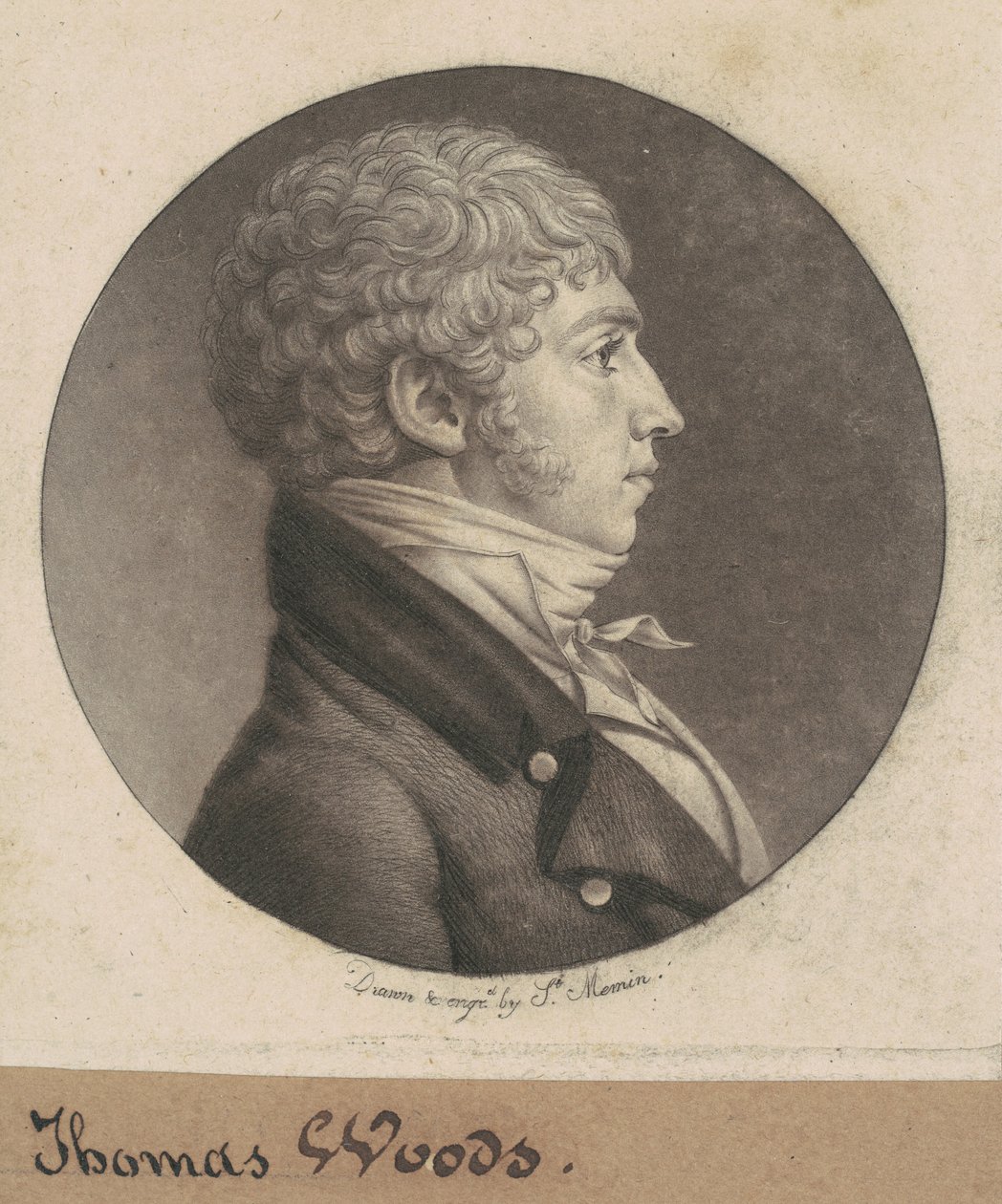 森林 作者 Charles BJ Fevret de Saint Memin