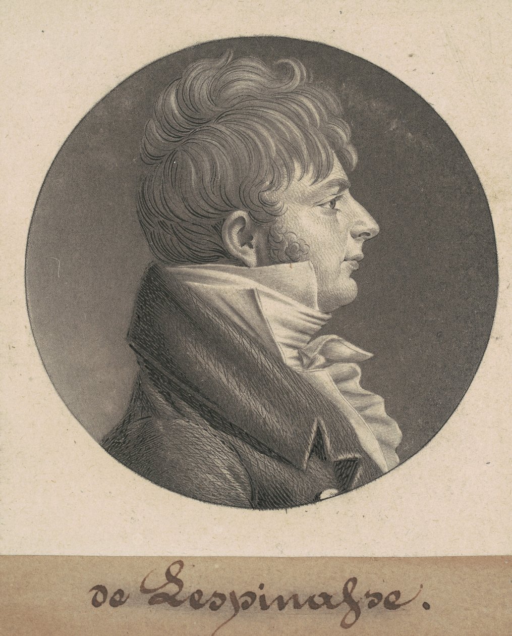 莱斯皮纳斯的 作者 Charles BJ Fevret de Saint Memin