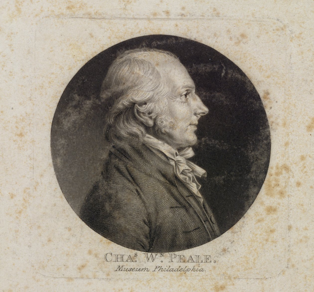 查尔斯·W·后的肖像 作者 查尔斯·巴尔塔撒（Charles Balthazar）朱利安·费维特·德·圣梅敏