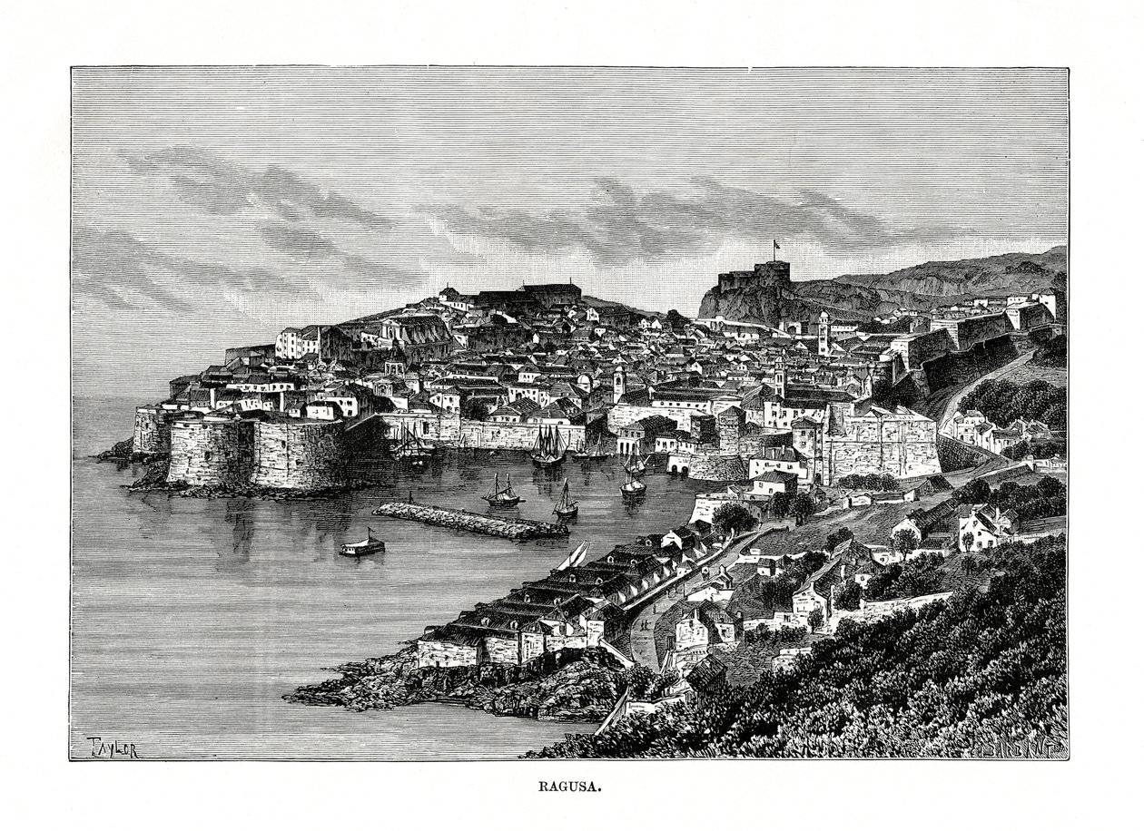 意大利西西里岛拉古萨（Ragusa），1879年 作者 查尔斯·巴班特