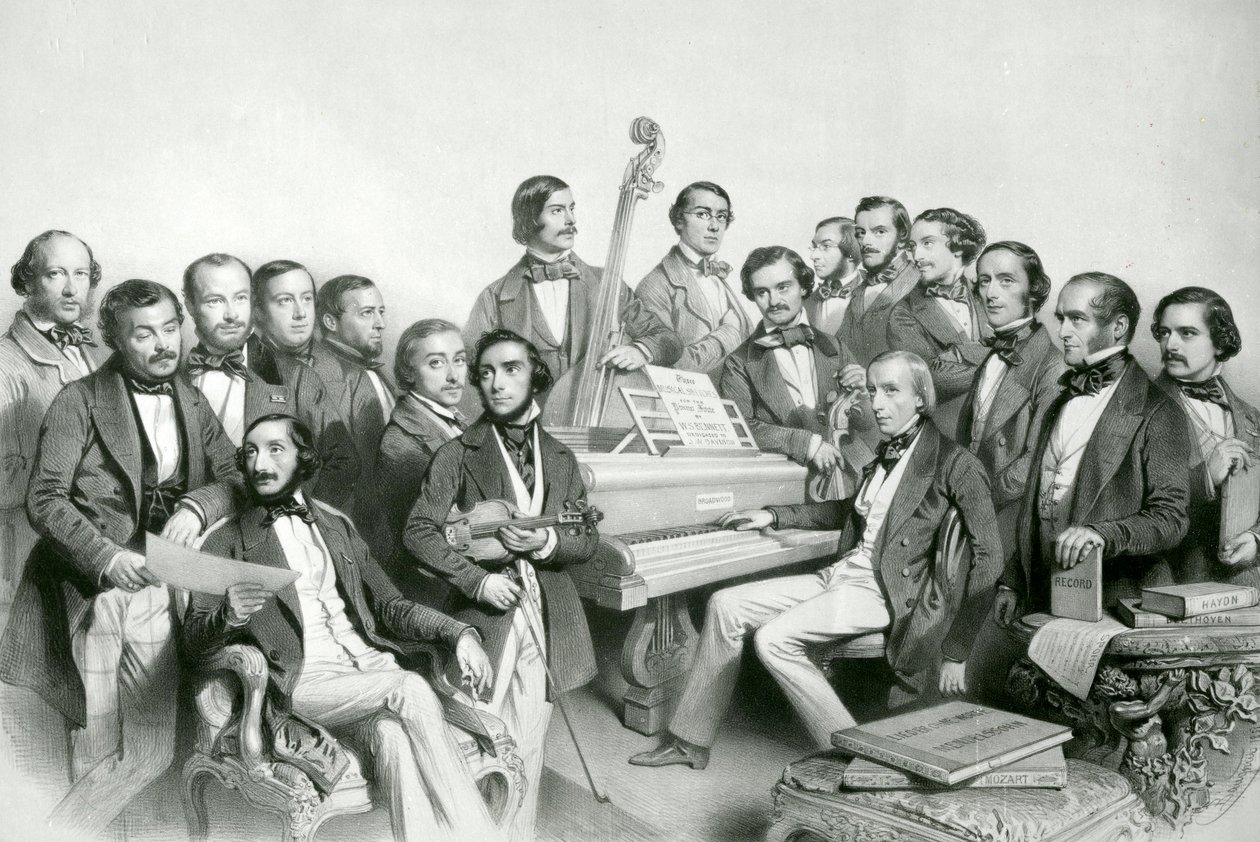 音乐联盟，publ。作者哈纳哈特，1851年 作者 查尔斯·鲍涅特