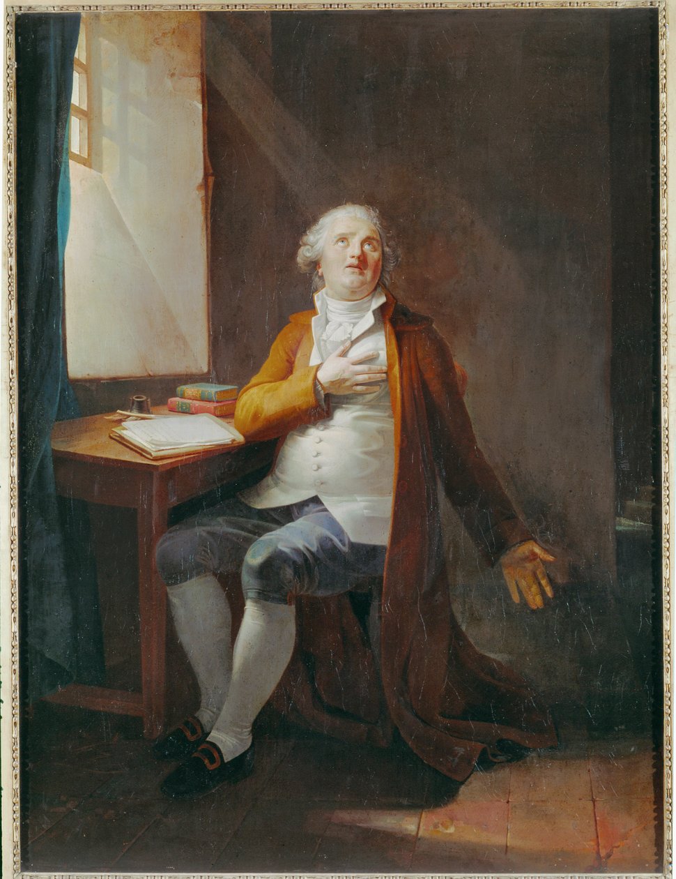 被囚禁在圣殿中的路易十六（绘画） 作者 查尔斯·贝纳泽奇