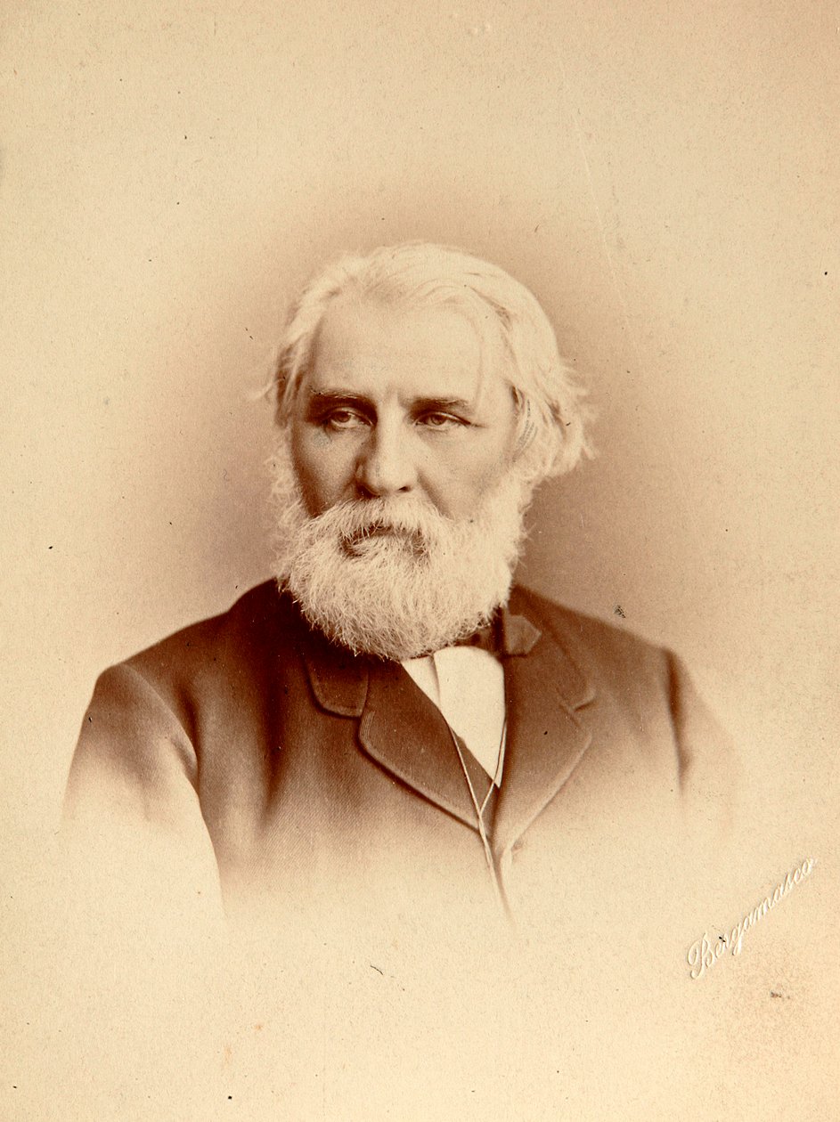 伊凡·屠格涅夫（Ivan Turgenev），俄罗斯作家，19世纪末 作者 查尔斯·贝加马斯科