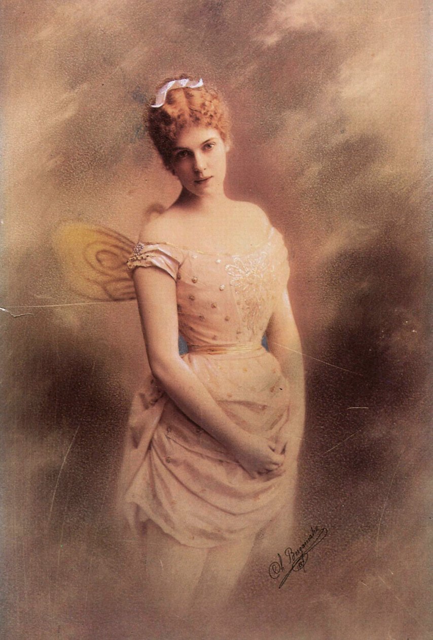 玛丽·马里乌索夫娜·佩蒂帕（Marie Mariusovna Petipa），俄罗斯芭蕾舞演员，1887年 作者 查尔斯·贝加马斯科