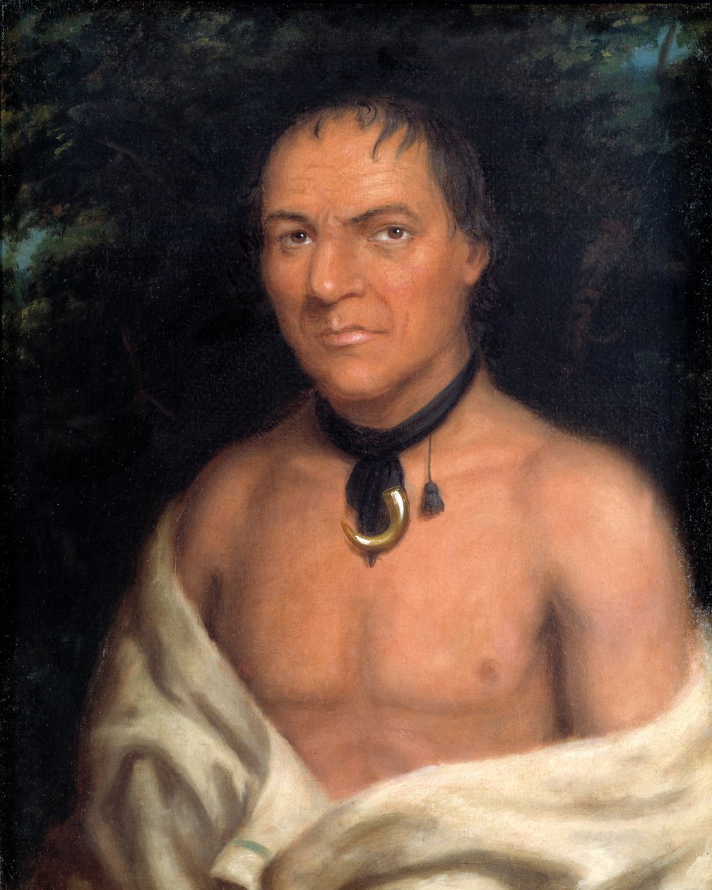Co-sne-boin，1827年。 作者 查尔斯·伯德·金