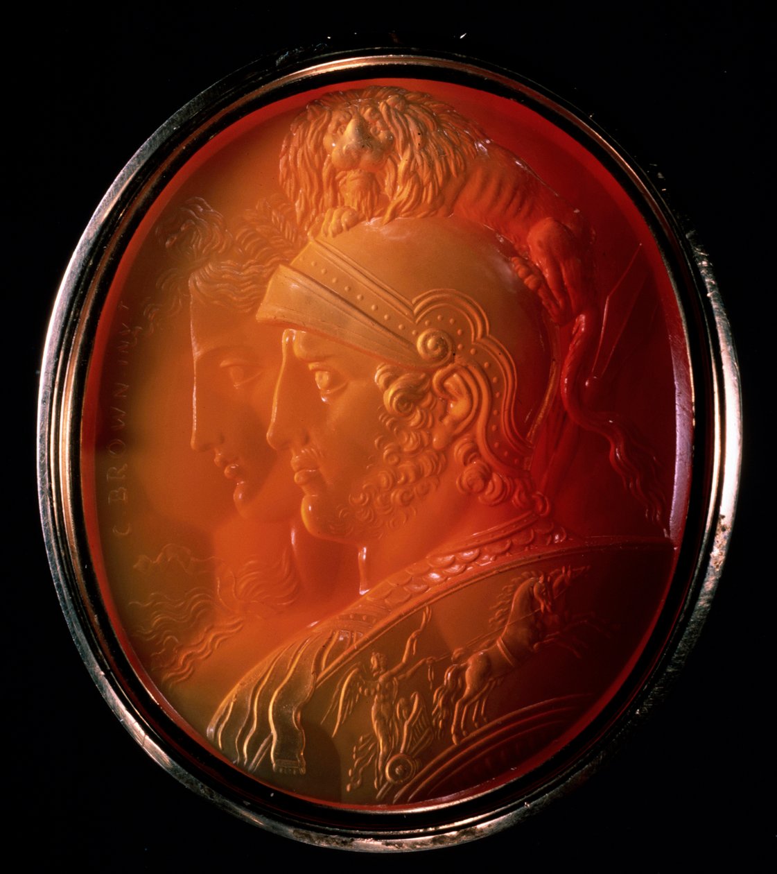 与火星和贝罗纳的客串，c1784 作者 查尔斯·布朗