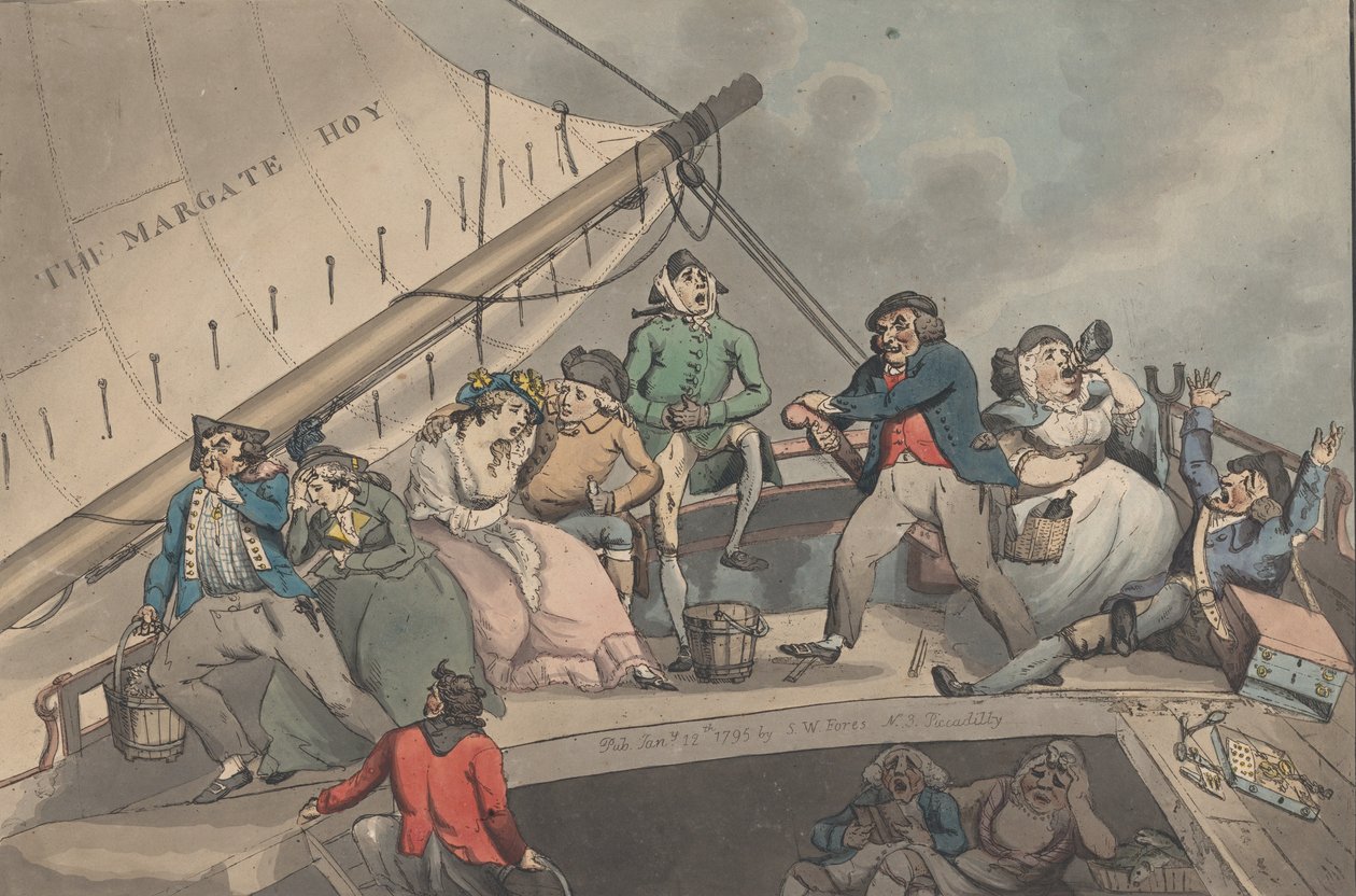 马门海报》，1795年1月12日。 作者 小查尔斯·卡顿